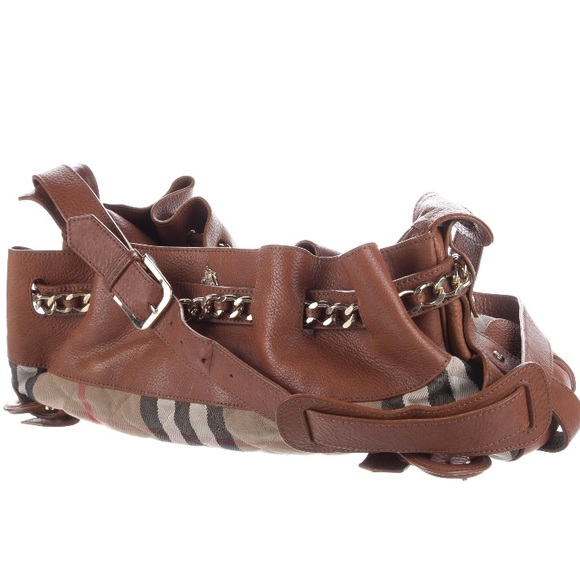 Burberry Leather Shoulder Bag - Picture 2 of 4